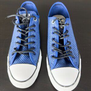 *RARE* Converse Men's in a Woven / Picnic Basket Style of Material